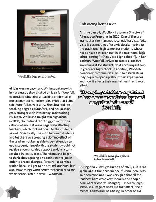 Article by Jehannah Seegmiller